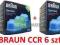 WKŁADY PŁYNY BRAUN CLEAN RENEW CCR 6sztuk KURIER