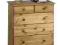 komoda  sosnowa EXTRA CENA  6 szuflad sosna lakier