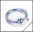 Piercing Kółko Tytanowe Tytan CBR 1,6mm / 10mm