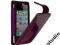 Etui Pokrowiec iPhone 4 i 4S CYGNETT skóra Purple