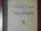 WIERDAK TRAKTAT O ZAKONNOŚCI 1934 RZADKOŚĆ!