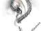 Nausznica BEAST SPINE nausznice Ear cuff silver!