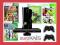 KONSOLA XBOX 360 4GB KINECT+ 21GIER+ 2PADY+FIFA 12