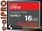 SANDISK Ultra CF 16GB 200x 30MB/s gwPL - tanio PRO