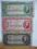 3 banknoty Rosja 1937 Lenin 1, 3 i 5 rubli