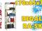 Regały drewniane RA-5K 5 półek regał do piwnicy !