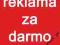 Reklama za darmo, artykuł sponsorowany - za link