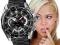 super MODNY chronograf CASIO EF-550 1AV PROMOCJA