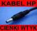A KABEL WTYK KONCÓWKA HP cienki wtyk z rzepem ORG