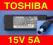 A ORYGINALNY TOSHIBA zasilacz 15V 5A fv gwr w-wa