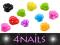4nails - różyczki akrylowe 3D - idealne do wtopien