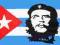 Flaga Kuba z Che Gue 90x150ncm Flagi zestaw 4 flag