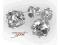 RABAT -25%    Kolczyki srebrne z cyrkoniami