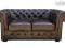 Sofa skorzana Chesterfield 2  osobowa