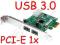 Kontroler 2x USB 3.0 PCI Express PCI-E Transcend