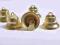 Dzwoneczki, dzwonki metalowe - 3 szt. ZŁOTE