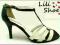 Lili Shoe__ ZODIACO __ nero/bianco__ skóra__37