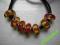 BEADS KORALIK MURANO DO PANDORA ZESTAW WALENTYNKI