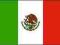 Flaga Meksyk 90x150ncm Flagi zestaw 4 flag