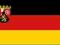 Flaga Rheinland-Pfalz 90x150ncm Flag zestaw 4 flag