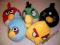 ANGRY BIRDS przyssawka 13-15cm Prezent Gry komput