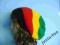 RASTA * CZAPKA * BERET * czarna , czerwona ,