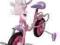 Rowerek dla dzieci z owieczką Annabell różowy a599