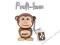 FLASHDRIVE M322 4GB ANIMALS MAŁPKA