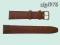 SKÓRZANY PASEK DO ZEGARKA 18mm JASNY BRĄZ (PK-034)