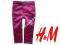 __H&M spodnie dziewczęce Róż- Bajeczne __104