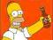 THE SIMPSONS - HOMER TO ALCOHOL - plakat 61x92cm