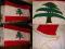 FLAGA LIBAN LIBANON BANDERA ORYGINAL JACHT