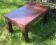 STOLIK KAWOWY 60 x 80  NOGI 7 x 7 cm. KOLOR WENGE