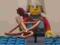 Lego ludzik figurka - RYCERZ Z KUSZĄ