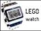 Zegarek LEGO led jelly watch biały męski - prezent
