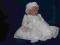 Suknia z haftu do chrztu rozm.74 f-my Madam El