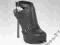 BEBE*HAYLEY LEATHER PLATFORM*WYSOKIE SEXY*8*USA