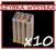 10 x BROTHER LC1000 LC970 LC960 DCP-135C DCP-130C