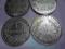 4 monety 1 marka z 1906r 1908r 1910r 1914r