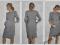 New!!! Ciążowa sukienka firmy Qba *szara*r.40 (L)