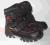 Superowe snowbuty do-20C Black *roz.25*wkł.16cm