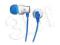 SŁUCHAWKI DOUSZNE MEMOREX EAR BUD CB25 BLUE TIPS