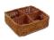 Kosz ladowy z wikliny 46x44x14 z przegrodami