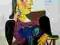 PABLO PICASSO Portret Dory Maar 60x90 !cudo!super!