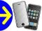 FOLIA OCHRONNA LUSTRO MIRROR APPLE IPHONE 3G 3GS