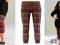 1KG897 FASHIONWORLD MODNE LEGGINSY WE WZORY ! 52