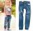 __H&M Nowe Jeans SQIN Slim __128 Alladynki