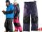 H&M spodnie narciarskie,śnieg wodoodporne 134