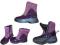 *** Kozaczki * FIOLET * SKÓRA NATURALNA  * 26 New