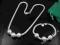 ~~~ ŚLICZNY SREBRNY KOMPLET ~~~ Sterling Silver